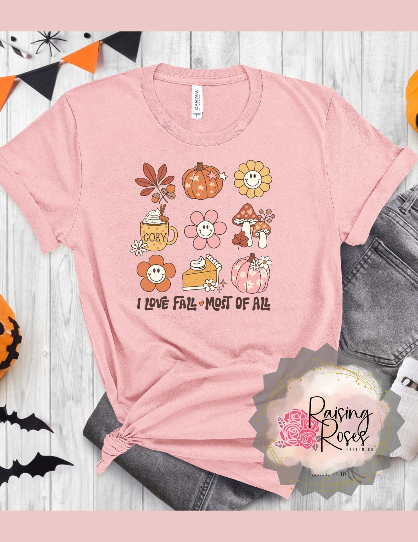 I Love Fall Most Of All T-shirt