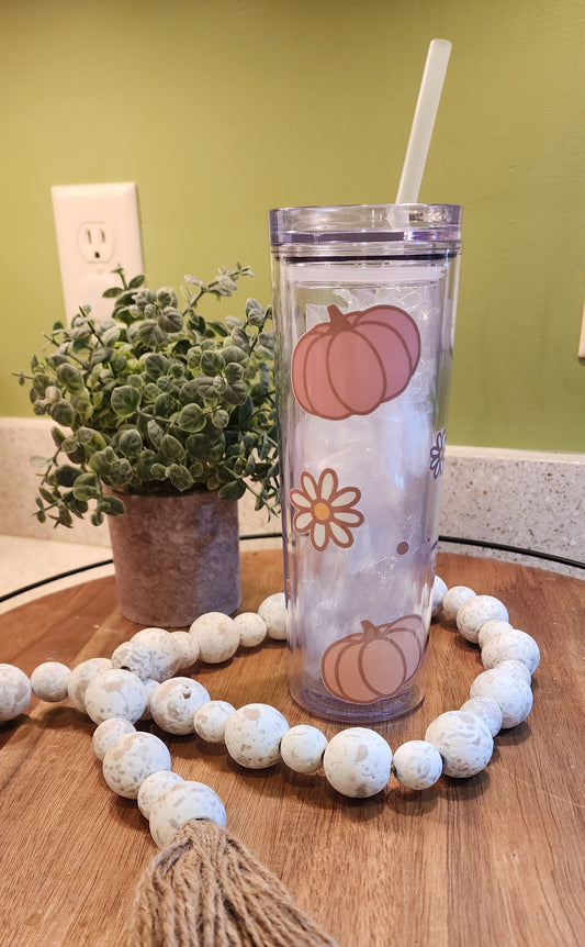 Fall Vibes 18oz Tumbler