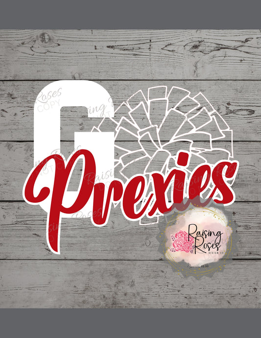 Harding Prexies Cheer DESIGN TRANSFER