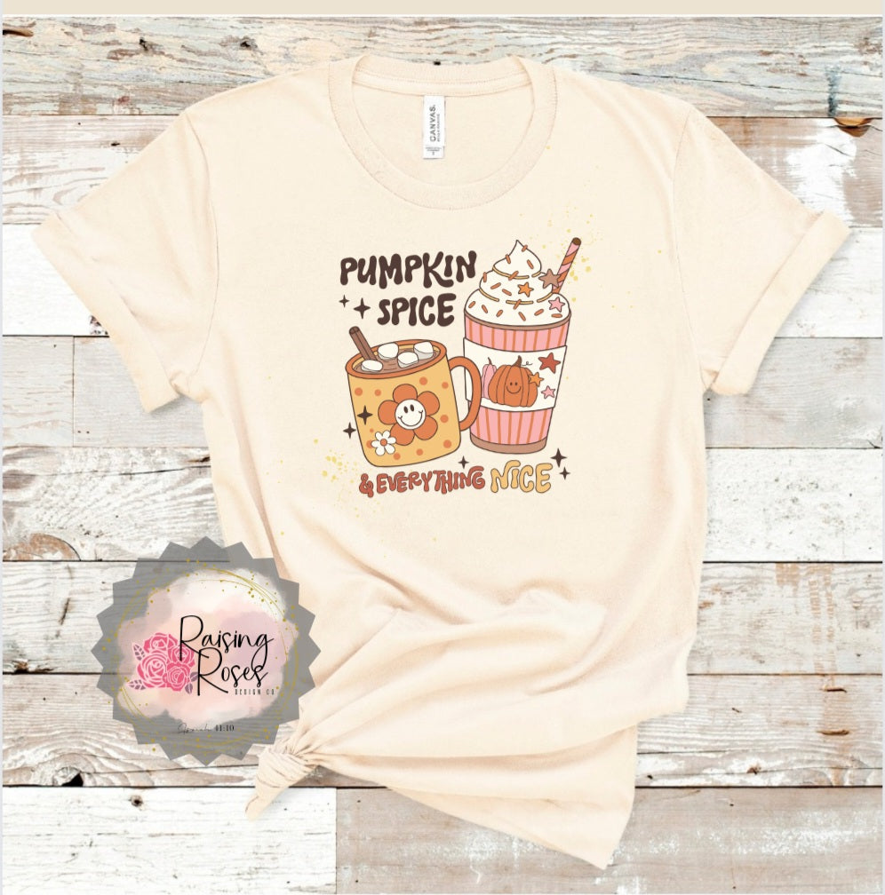 Pumpkin Spice & Everything Nice T-shirt