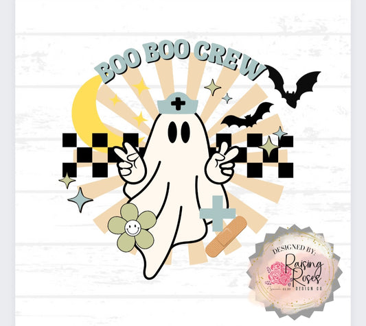 Boo Boo Crew Nurse DESIGN TRANSFER