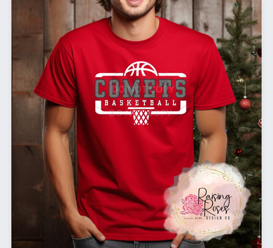 Comets Basketball Top