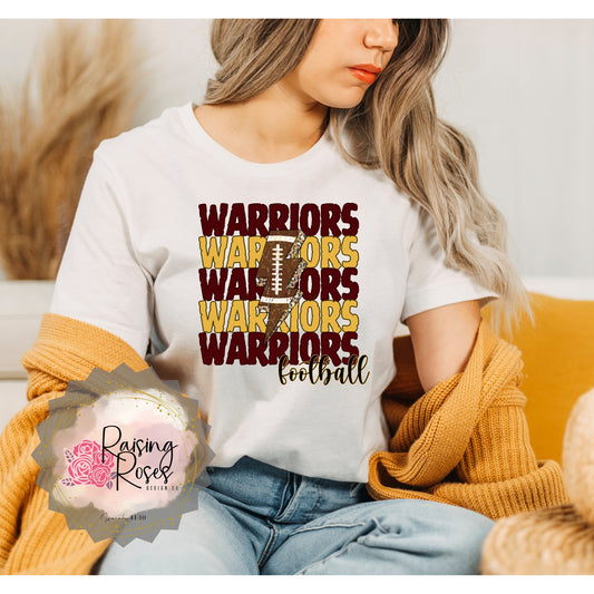 Westerville Warriors Football T-Shirt