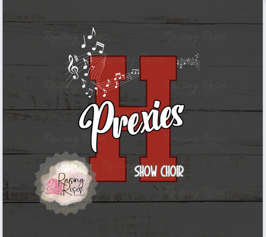 Harding Prexies Show Choir DESIGN TRANSFER